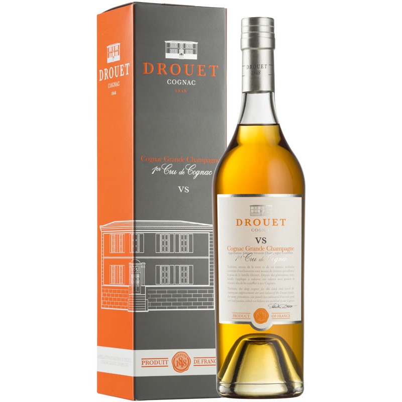 Cognac VS Grande Champagne 1er Cru invecchiato da 3 a 5 anni di Drouet & Fils