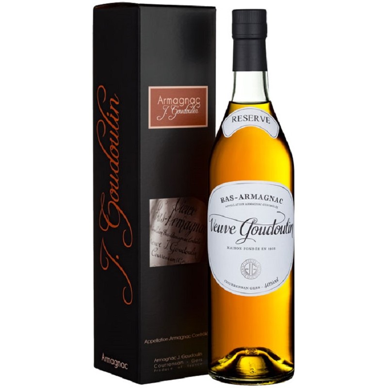 Bas Armagnac Reserve invecchiato oltre 6 anni di Veuve Goudoulin