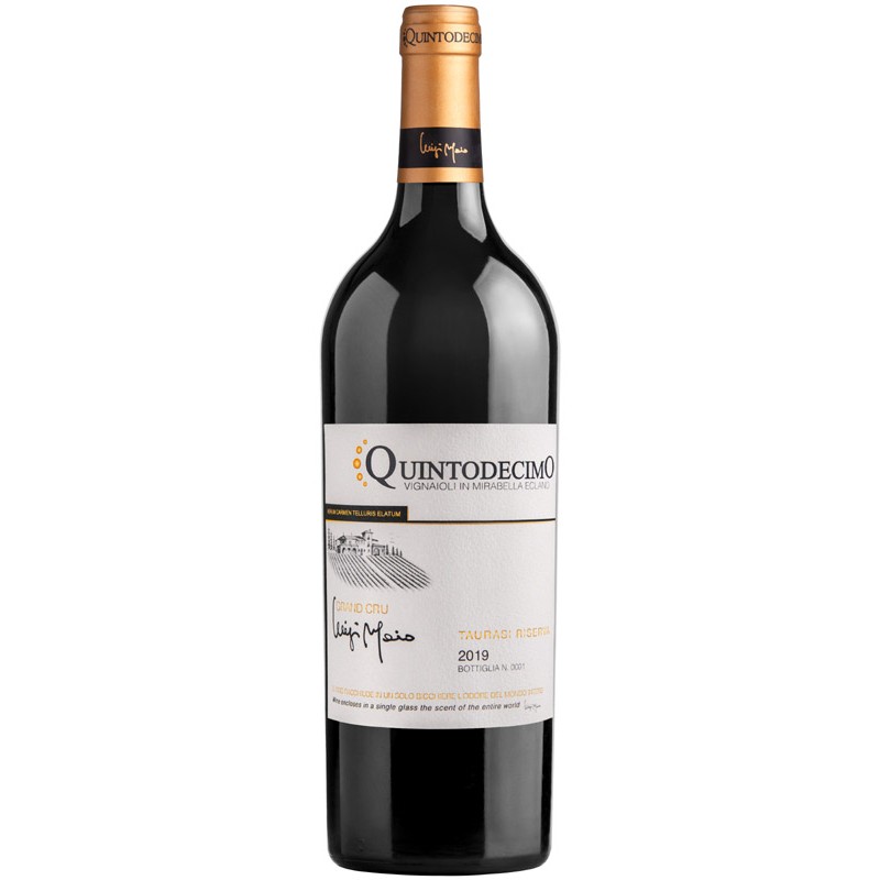 Taurasi riserva DOCG Grand Cru Luigi Moio di Quintodecimo