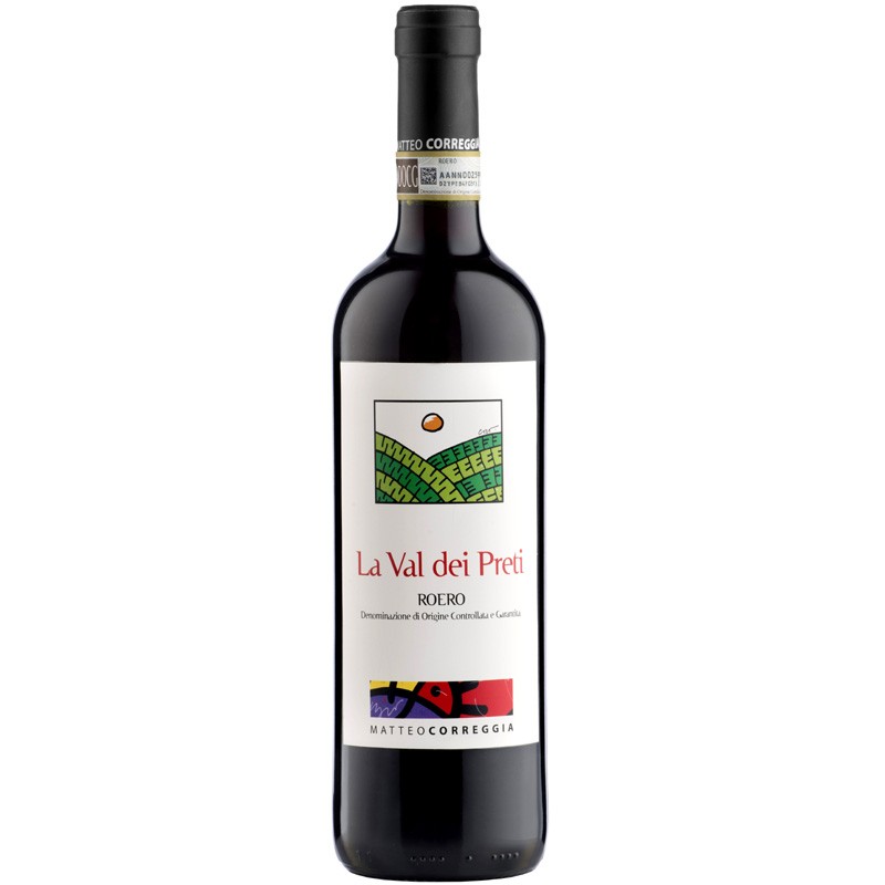 Roero rosso DOCG riserva nebbiolo La Val dei Preti di Matteo Correggia