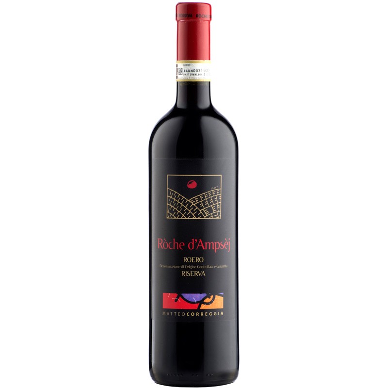 Roero rosso DOCG riserva Ròche d'Ampsèj di Matteo Correggia