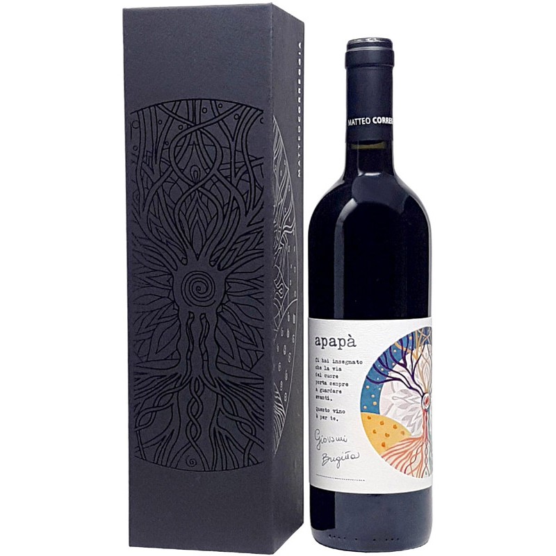Vino Rosso VT nebbiolo in anfora A Papà di Matteo Correggia