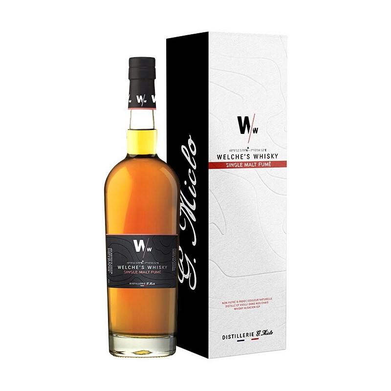 Whisky Welche’s Single Malt Fumé di Distillerie G. Miclo