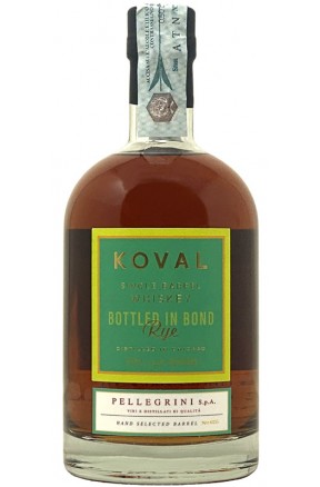 Whiskey single barrel Rye Bottled in Bond full proof di Koval Distillery
