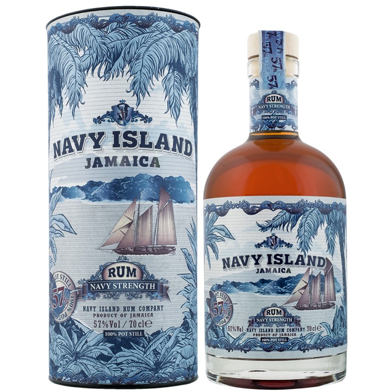 Rum Jamaica Navy Strength full proof di Navy Island