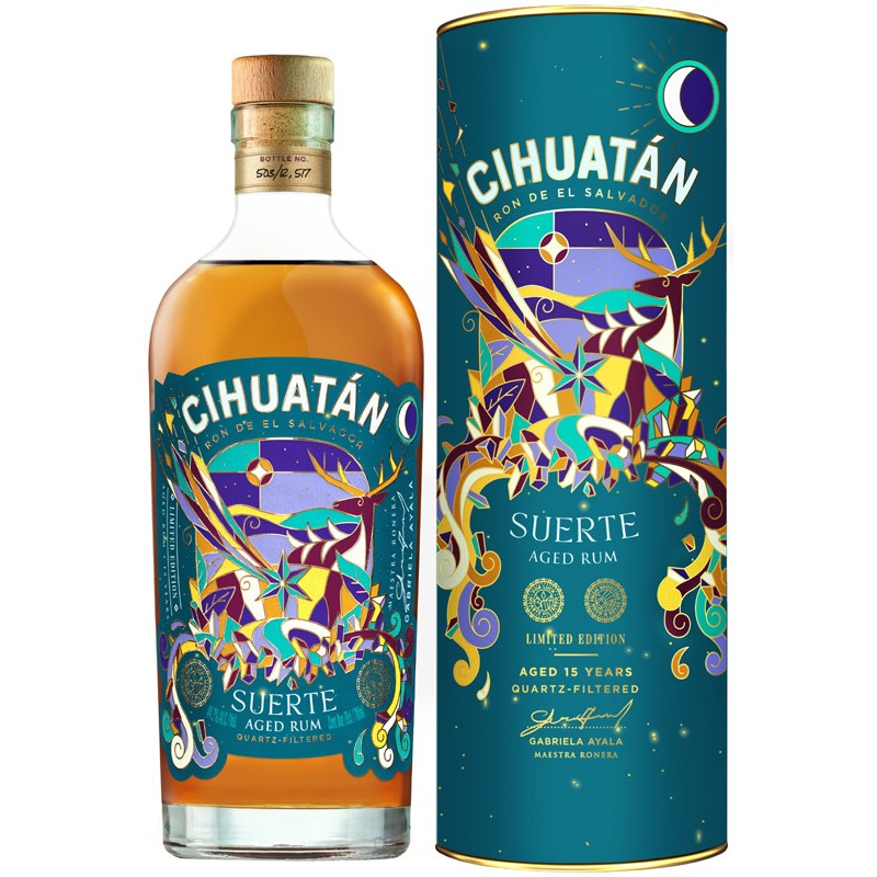 Rum El Salvador Suerte 15 anni di Cihuatàn
