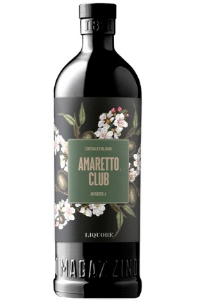 Liquore Amaretto Club con mandorle di Amendolara di Vecchio Magazzino Doganale