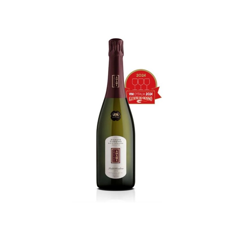 Vigneto Giardino Asciutto Prosecco Superiore di Valdobbiadene DOCG Rive di Colbertarlo di Adami