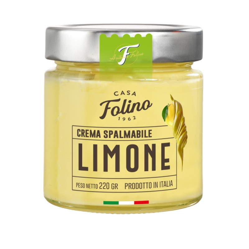 Crema spalmabile al limone di Folino 1962