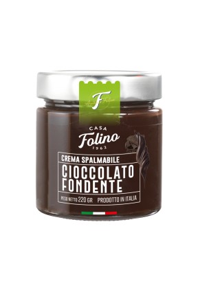 Crema spalmabile al cioccolato fondente Folino 1962