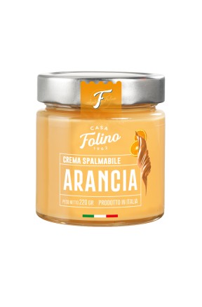 Crema spalmabile all'arancia di Folino 1962