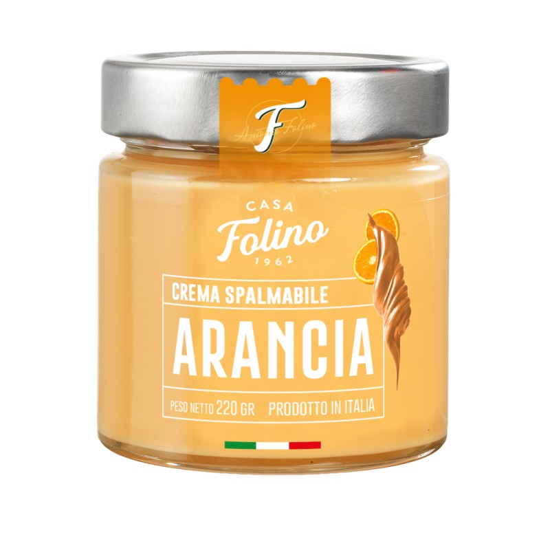 Crema spalmabile all'arancia di Folino 1962