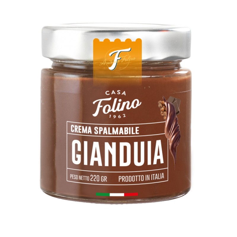 Crema spalmabile alla gianduia di Folino 1962