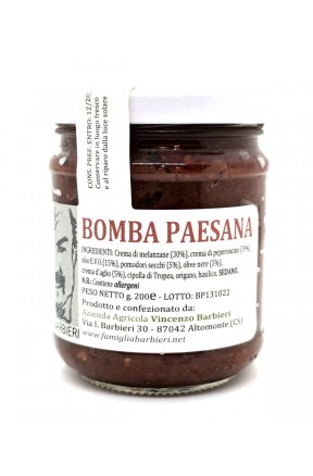 Bomba paesana crema di verdure piccanti di Barbieri Altomonte