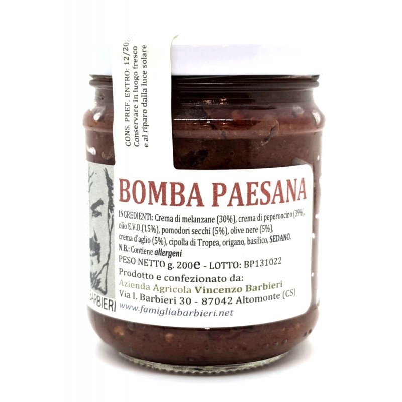 Bomba paesana crema di verdure piccanti di Barbieri Altomonte