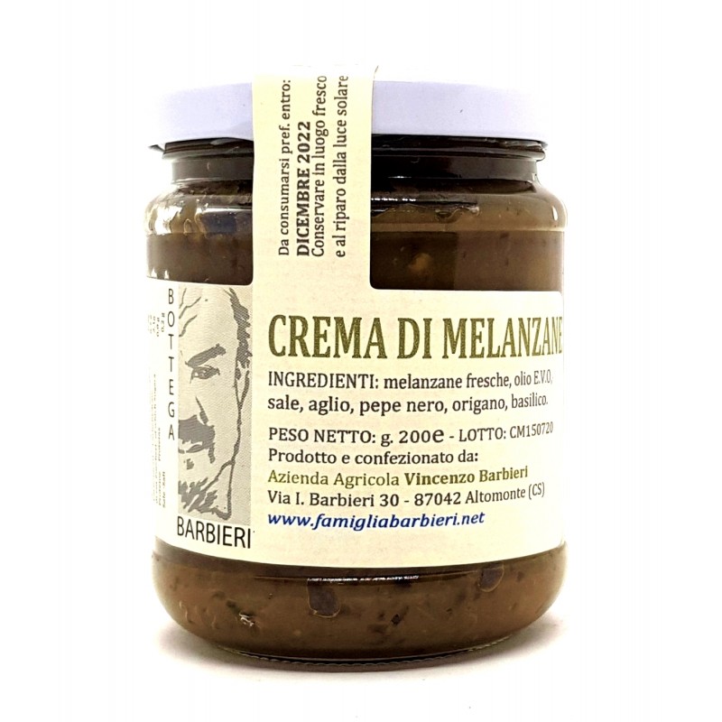 Crema di melanzane Bottega Barbieri Altomonte