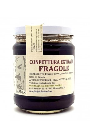 Confettura extra di fragole della Sila di Barbieri Altomonte