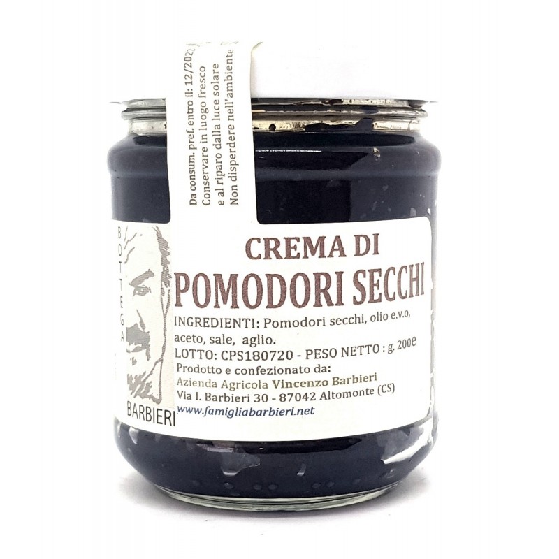 Crema di pomodori secchi calabresi di Barbieri Altomonte