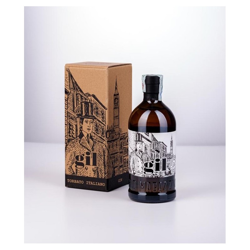 Astuccio regalo per Gin Gil torbato di Vecchio Magazzino Doganale