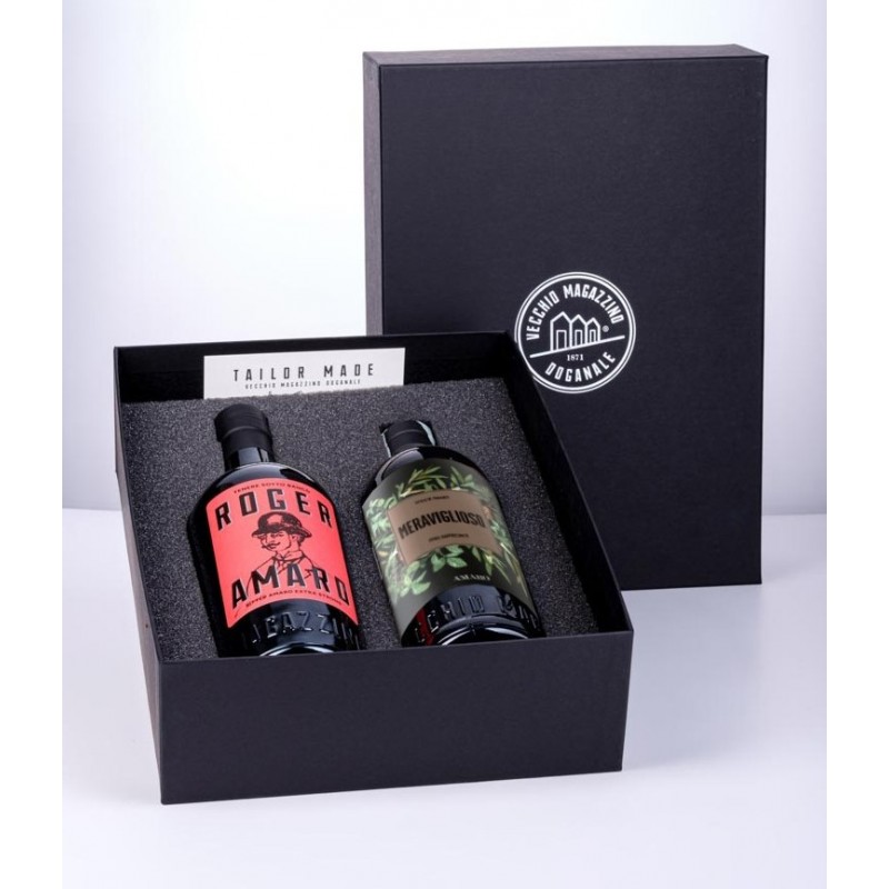 Confezione regalo Tailor Made Siamo Amarissimi Roger e Meraviglioso di Vecchio Magazzino Doganale