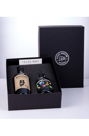 Confezione regalo Tailor Made Aperitivo Amaro Jefferson e Dopolavoro di Vecchio Magazzino Doganale
