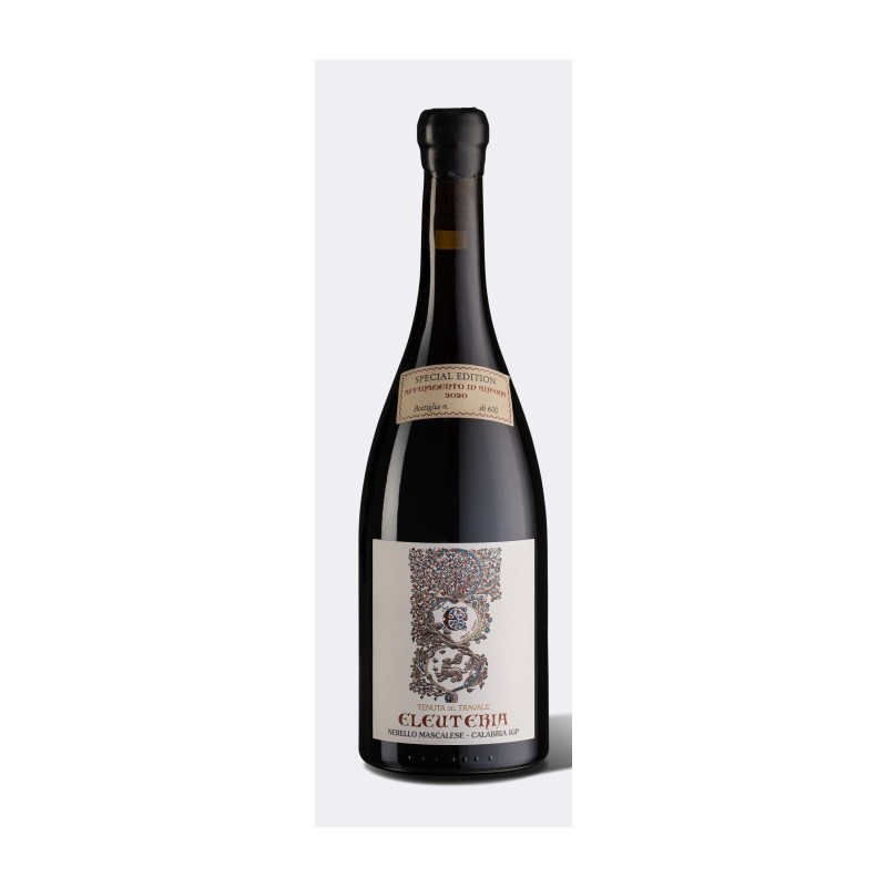 Calabria rosso IGT Eleuteria special edition in anfora di Tenuta del Travale