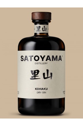 Kohaku Dry Gin small batch pot still di Satoyama distillery