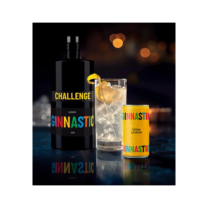 Unique Box esercizio da bere Volée set bottiglie per cocktail premium