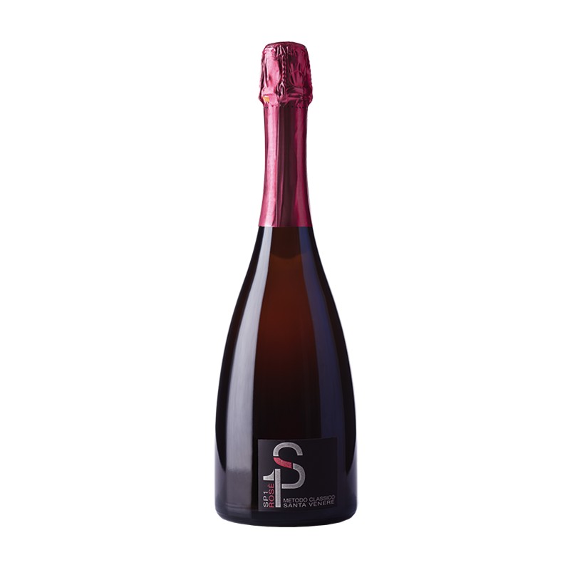 Vino Spumante brut rose cuvee SP1 biologico di Santa Venere