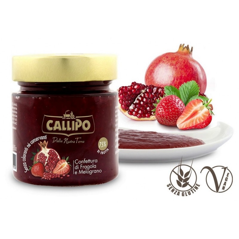 Confettura di Fragola e Melagrana di Callipo