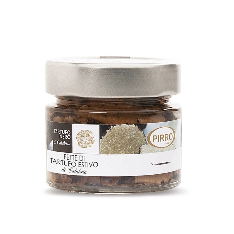 Tartufo calabrese nero estivo del Pollino in fette di Pirro