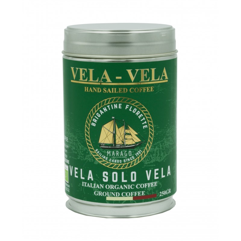 Caffè macinato linea Vela Vela - Vela solo Vela biologico di Marago Caffè
