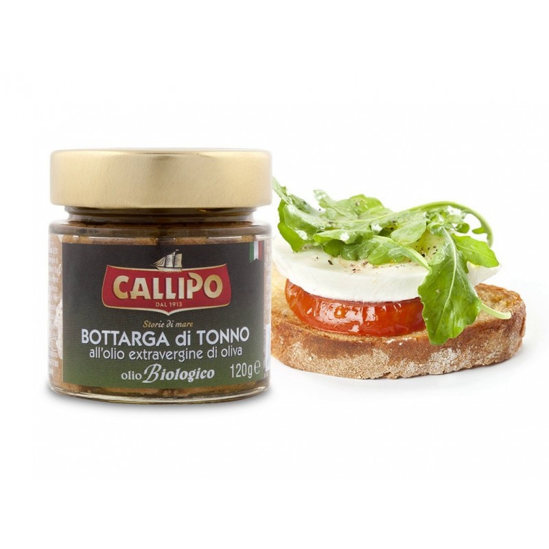 Filetti di bottarga di tonno in evoo biologico di Callipo