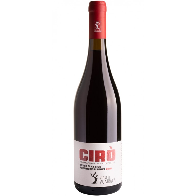 Cirò rosso classico superiore riserva DOC di Vigneti Vumbaca
