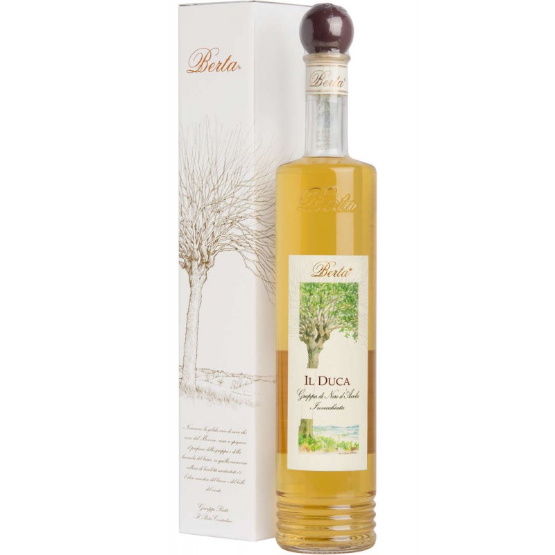 Grappa invecchiata Giulia di Distilleria Berta