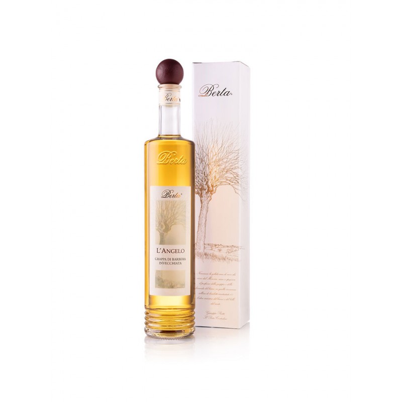 Grappa invecchiata di barbera L'Angelo di Distilleria Berta