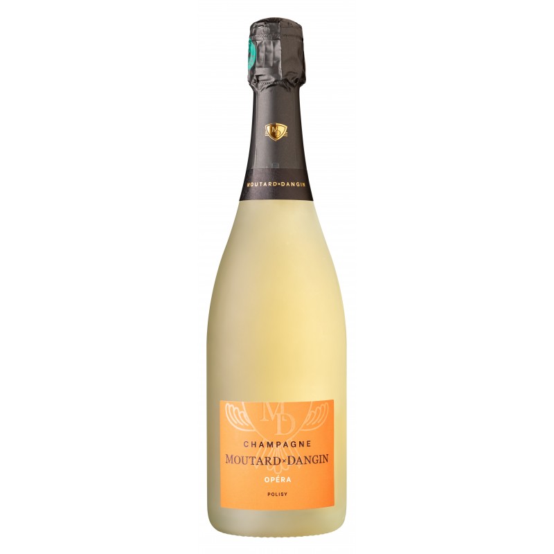 Champagne Polisy brut Opéra blanc de blancs di Moutard Dangin