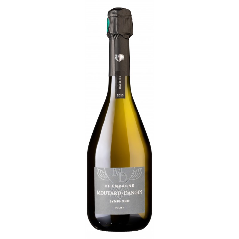 Champagne Polisy brut millesimato Symphonie 2013 di Moutard Dangin