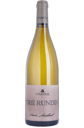 Valle d'Aosta bianco DOC pinot grigio Trii Rundin di La Plantze