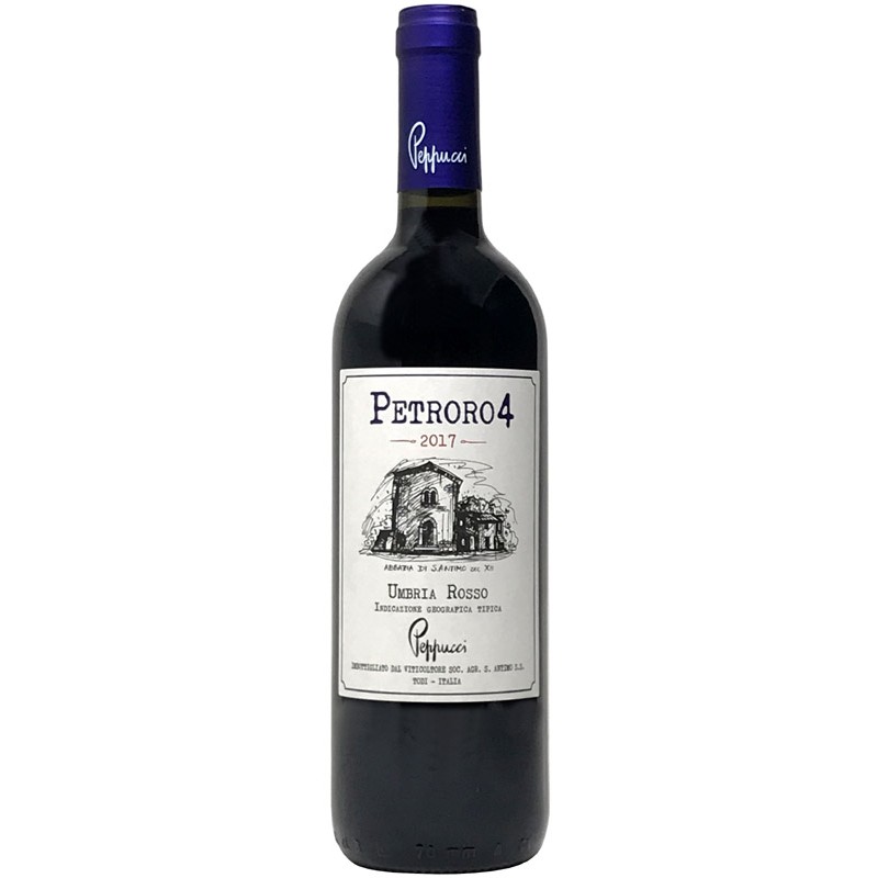 Umbria rosso IGT sangiovese Petroro di Peppucci
