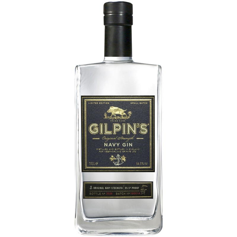 Gilpin's Navy Gin pieno grado di Westmorland Spirits