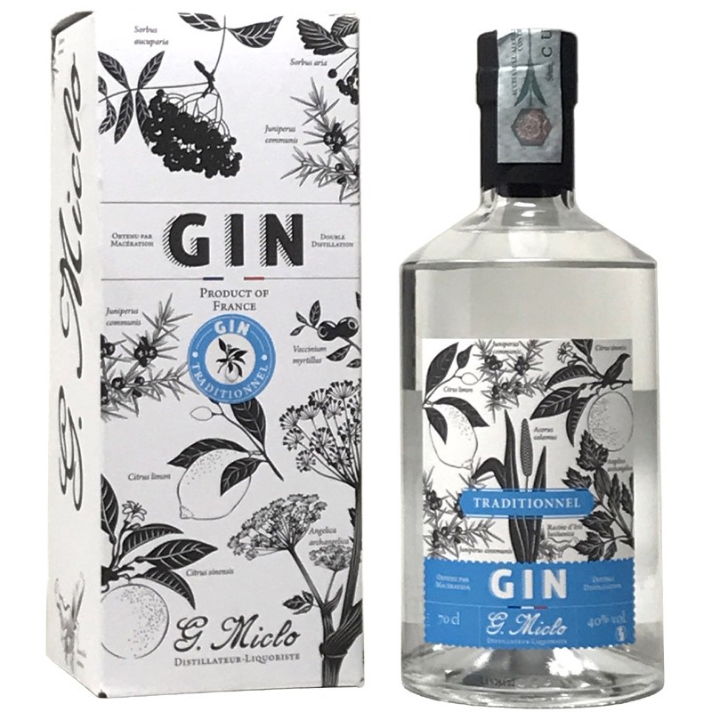 Gin Traditionel di Distillerie G. Miclo Francia