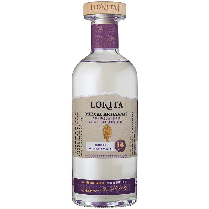 Lokita Mezcal Madrecuishe 14 anni di Lokita Mezcal Artesanal Messico