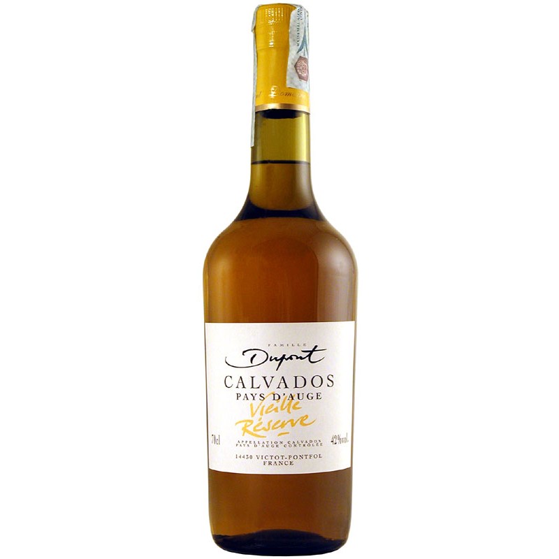 Calvados Vieille reserve 4 anni di Domaine Dupont